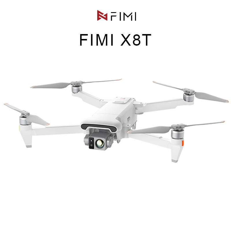 FIMI X8T: Infrared Thermal Imaging Drone—Quadcopter with HD 4K Aerial Cinematography Capabilities