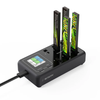 BETA FPV 6-Port Charger: 78W Fast Charger for 1S LiPo Drone Batteries—Compatible with PH2.0 & BT2.0 Connectors